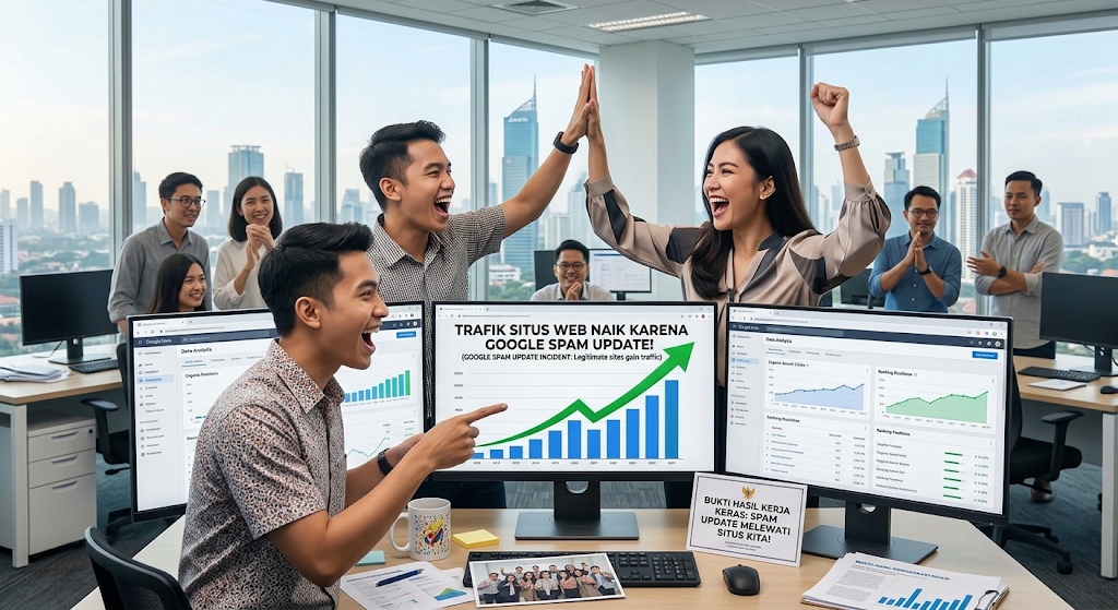 Pemulihan Trafik SEO dan AEO Pasca Update